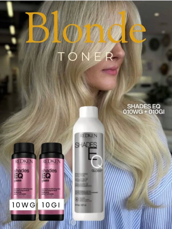 REDKEN Shades EQ Gloss Toner Duo – 10GW + 10GI + Processing Solution (8 oz) | Poshmark
