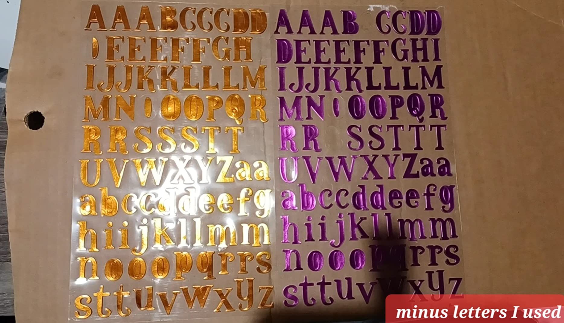 7 Sheets Letter Sticker- Colorful Alphabet Sticker Self Adhesive Vinyl Letter Stickers for DIY Sc... | Amazon (US)