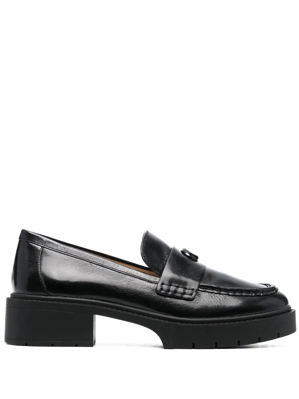 Coach Mocassini Leah Chunky | Nero | FARFETCH IT | Farfetch Global