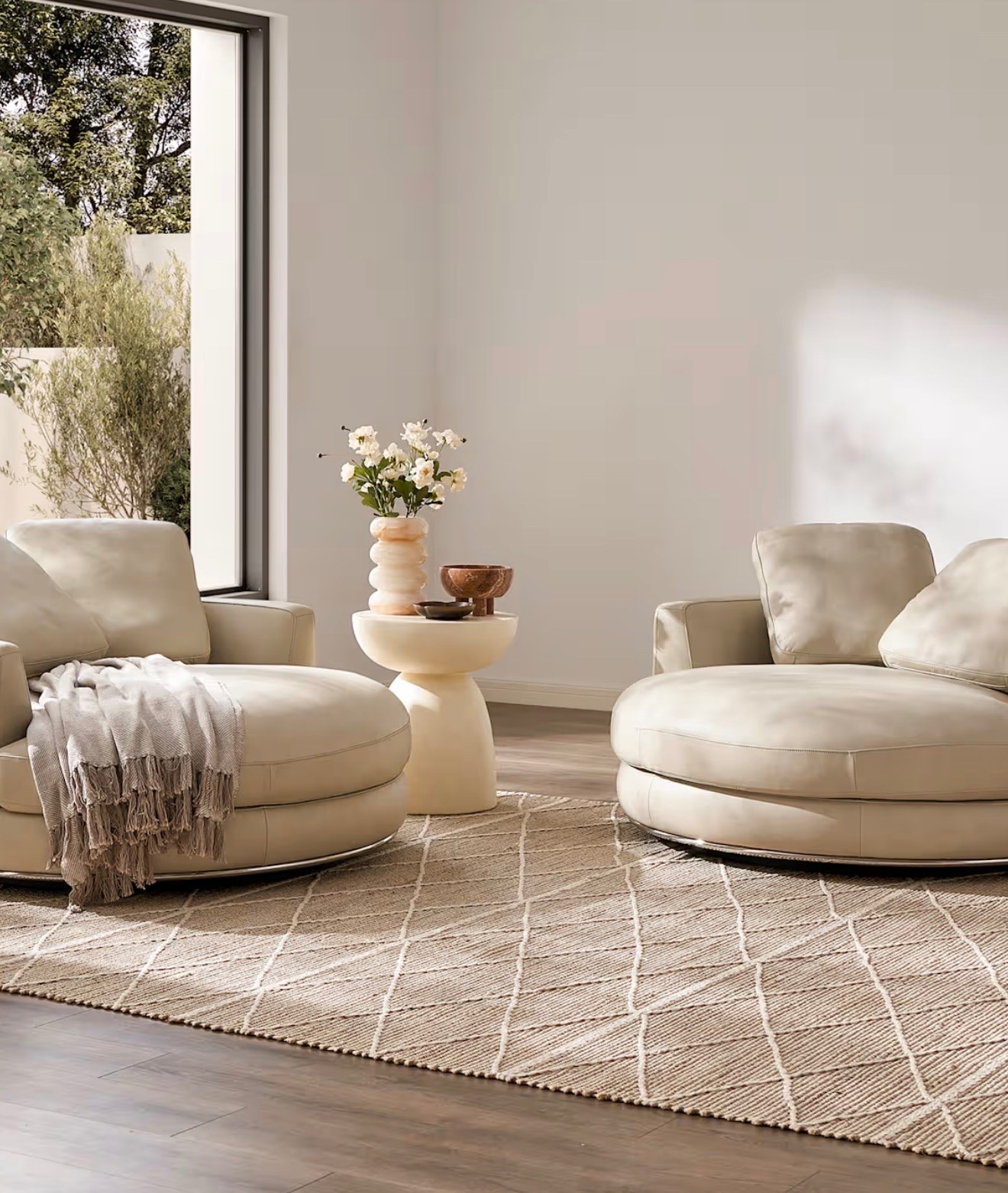 Hamilton Leather Round Swivel Chair and a Half  -castlery
#ltkfurniture

#LTKHome #LTKSaleAlert