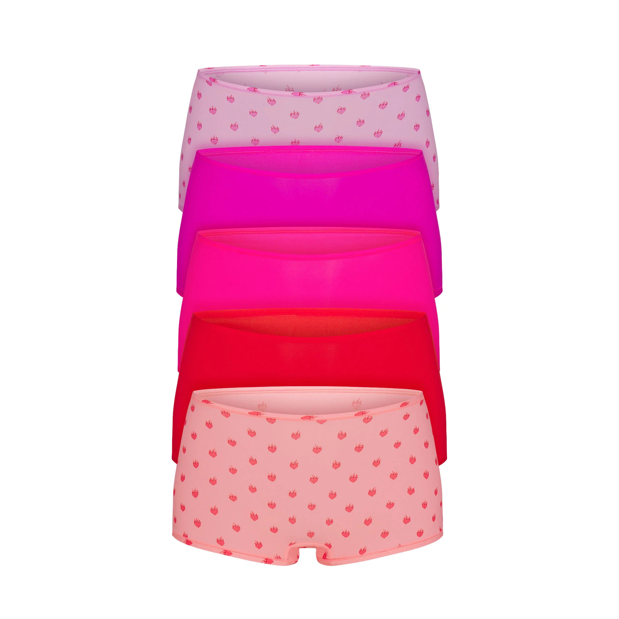 SKIMS Boy Short 5-Pack | Pink | Small | Fits Everybody | SKIMS (US)