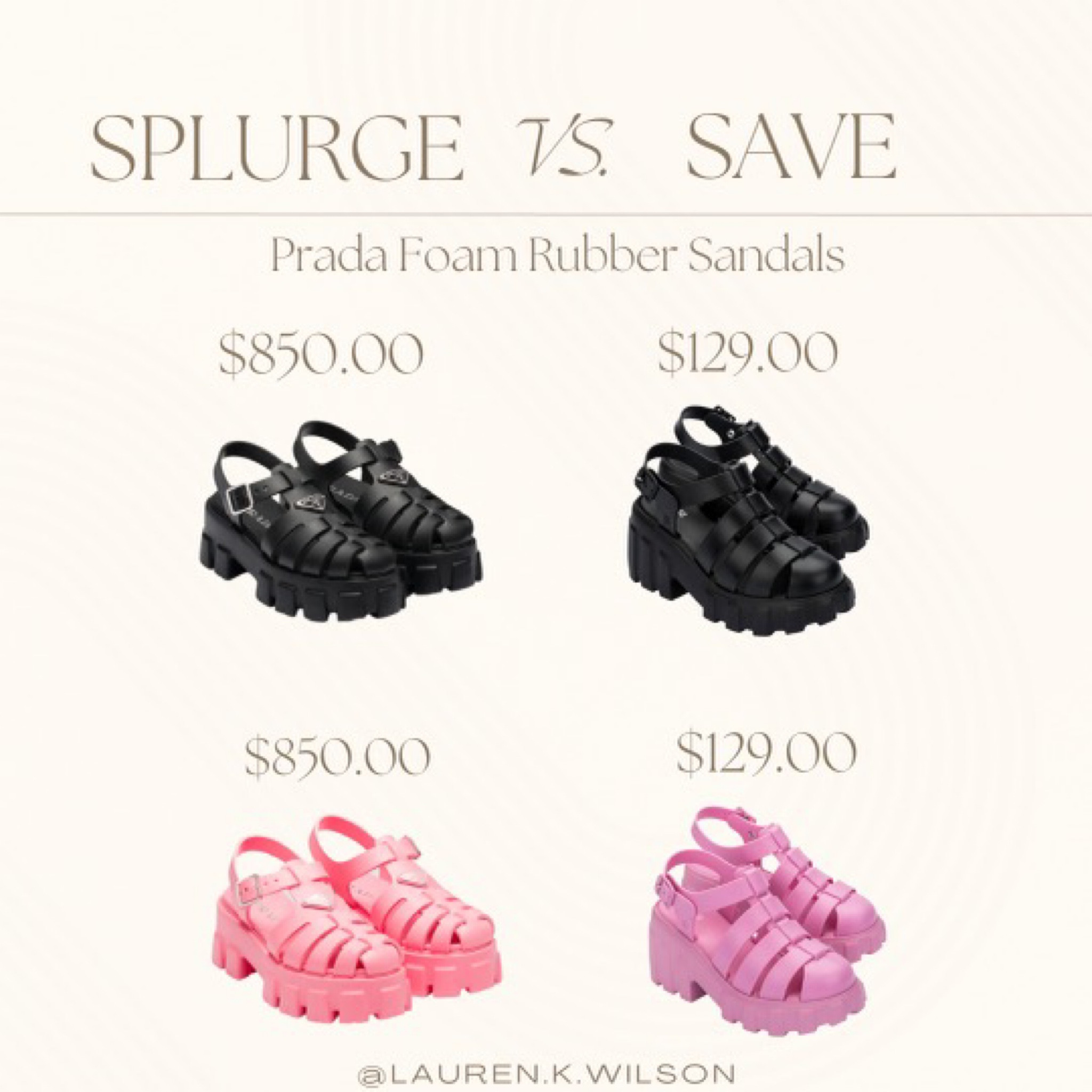 Prada foam leather sandal dupes. Designer dupes. Melissa sandals. Looks for less. Designer looks for less. Nordstrom find. Summer sandals. 

#LTKstyletip #LTKshoecrush #LTKFind