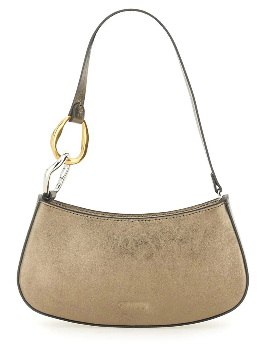 Staud Women's Ollie Bag in Bronze | Size UNI | H24F6006MN | LOZURI