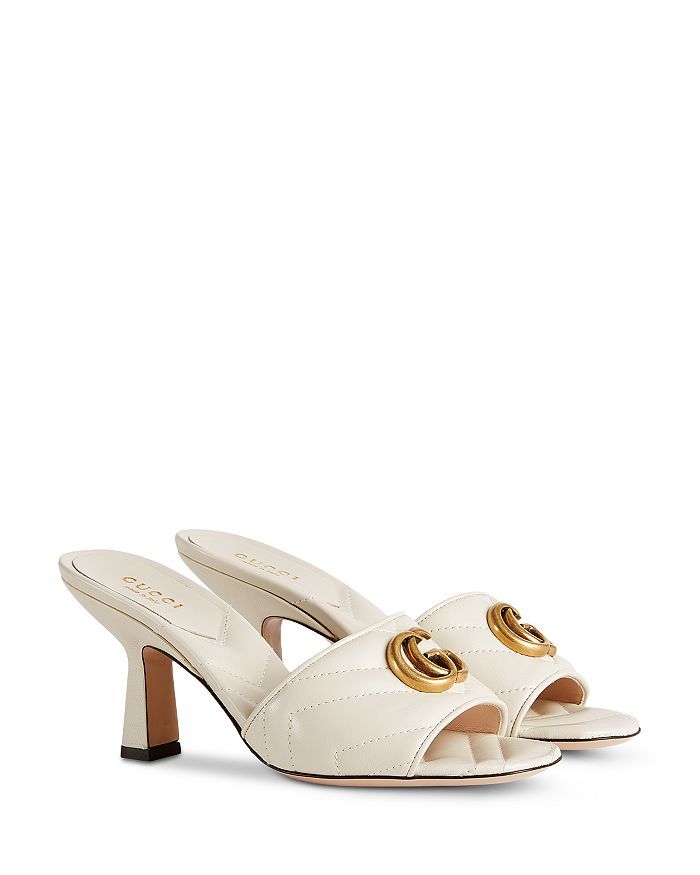 Gucci Women’s Double G High Heel Slide Sandals Back to Results -  Shoes - Bloomingdale's | Bloomingdale's (US)