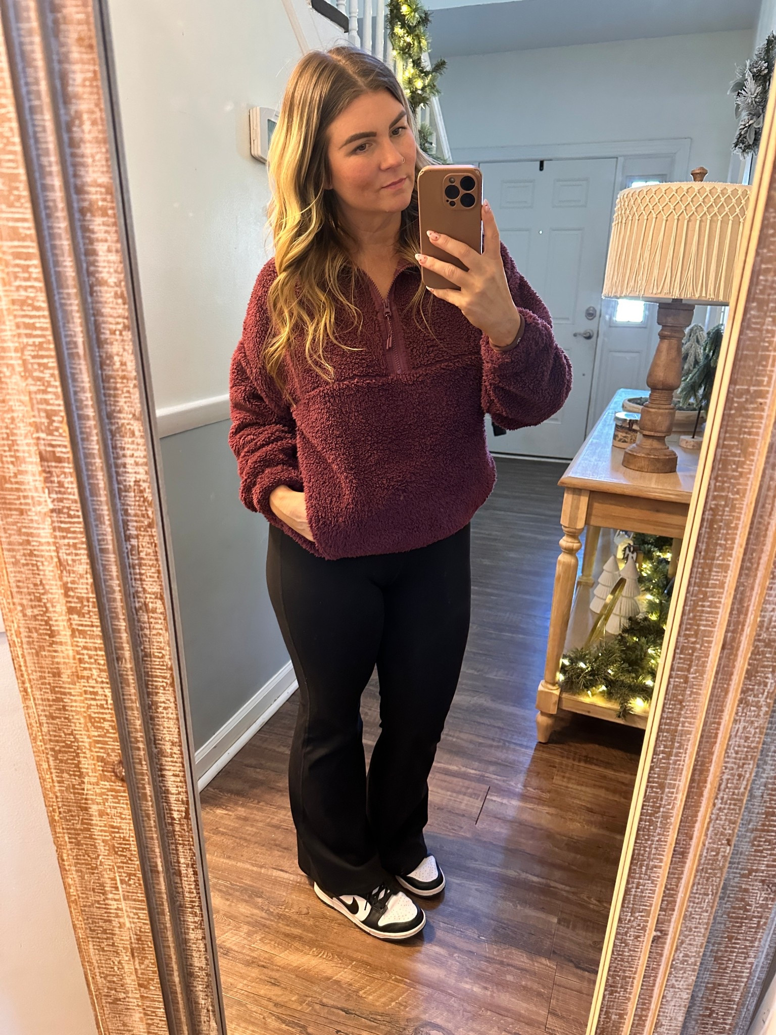 Grabbed another color in my favorite $10 Sherpa! 

#LTKmomlife #LTKSaleAlert #LTKootd