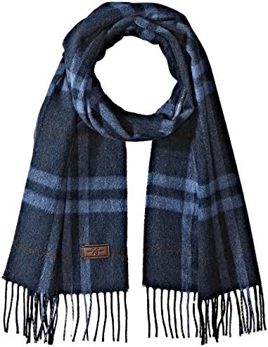 Hickey Freeman Patterned 100% Cashmere Scarf for Men – Ultra-Soft Men’s Winter Scarves, 66-In... | Amazon (US)