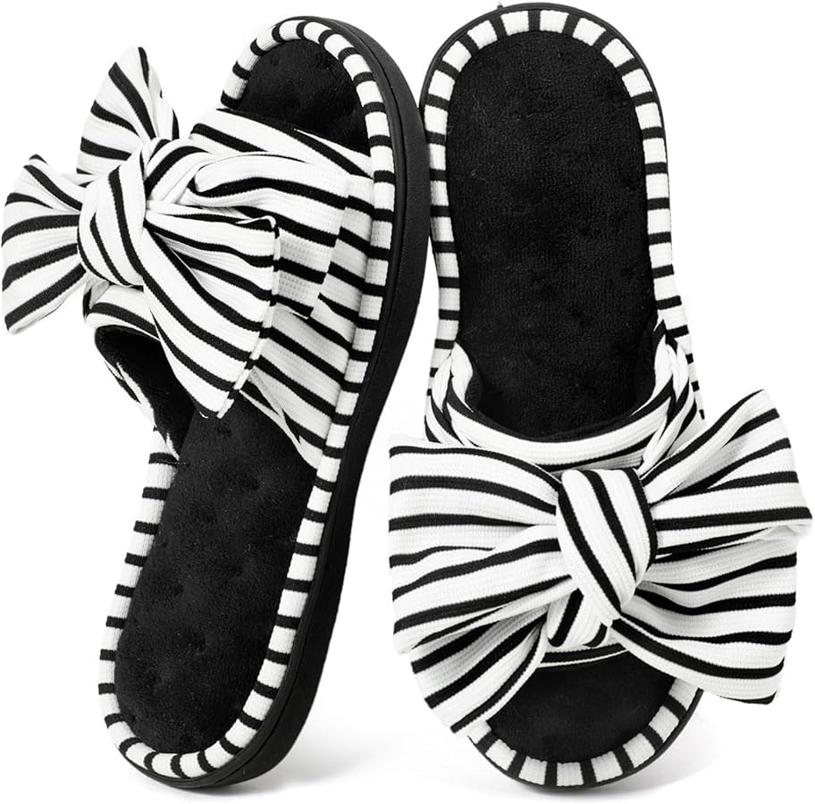 ULTRAIDEAS Women's Eurytides Slide Slippers Memory Foam House Shoes | Amazon (US)