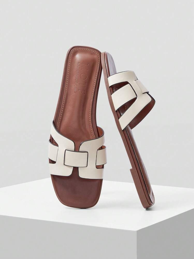 MOTF PREMIUM SIMPLE AND COMFORTABLE WOMEN FLAT SANDALS, VERSATILE FOR SUMMER NEW YEAR HOLIDAY, SPRING SHOES SPRING BREAK EASTER FOR CHRISTMAS SPRING SHOES | SHEIN