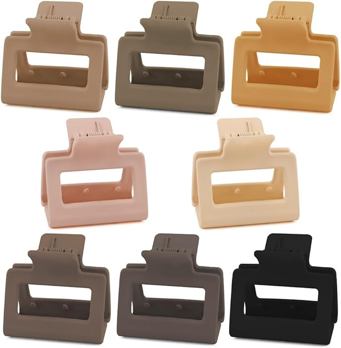 Amazon.com: Hair Clips for Women Large & Medium Size Laurel Big Claw Clip for Girls Thick & Thin ... | Amazon (US)