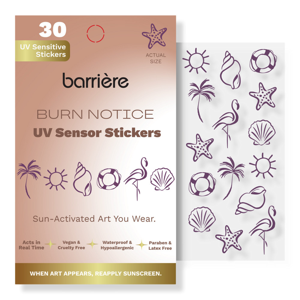 Barriere Burn Notice UV Sensor Sticker 30-Pack | Ulta