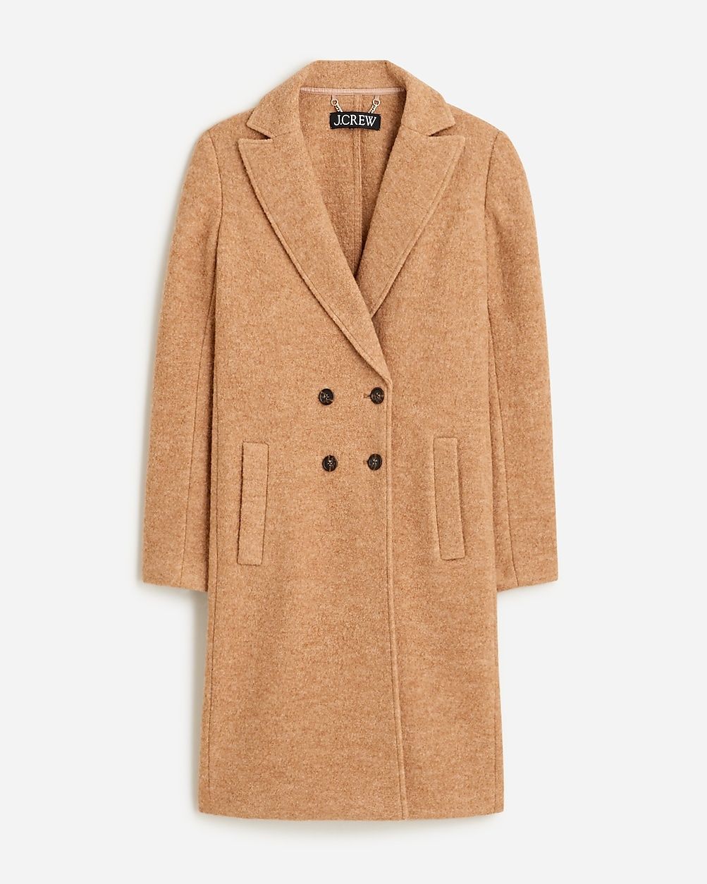 Petite Daphne topcoat in boiled wool | J. Crew US