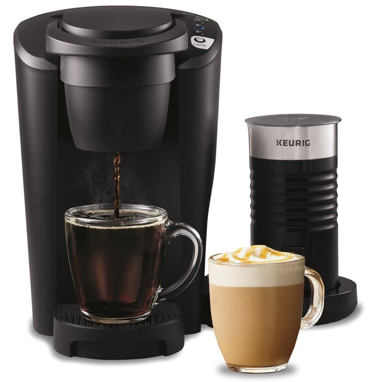 Keurig K-Latte Single Serve K-Cup Coffee and Latte Maker, Black | Walmart (US)