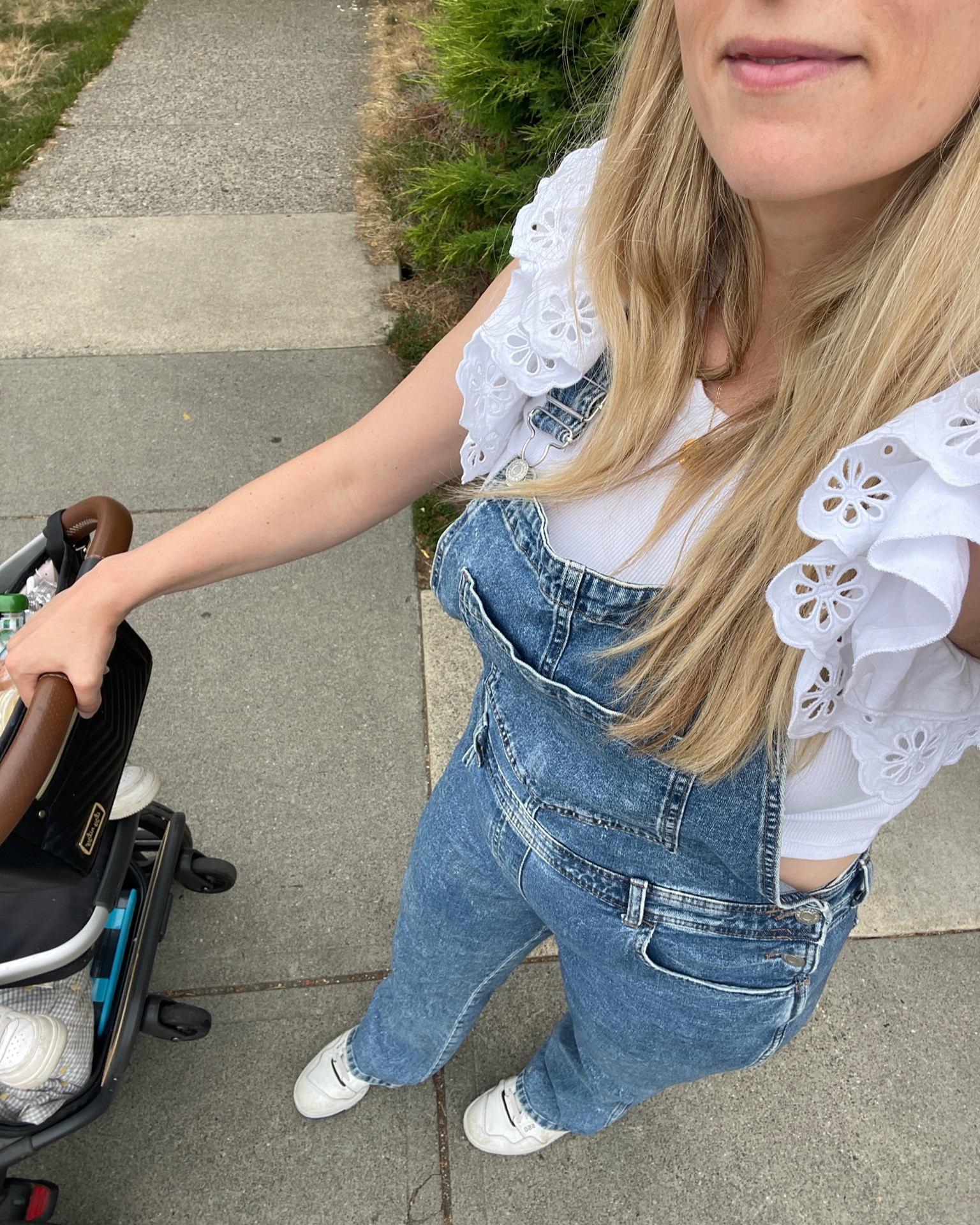 Denim overalls are the perfect summer to fall transition outfit! 

#LTKFindsUnder100 #LTKStyleTip #LTKMidsize