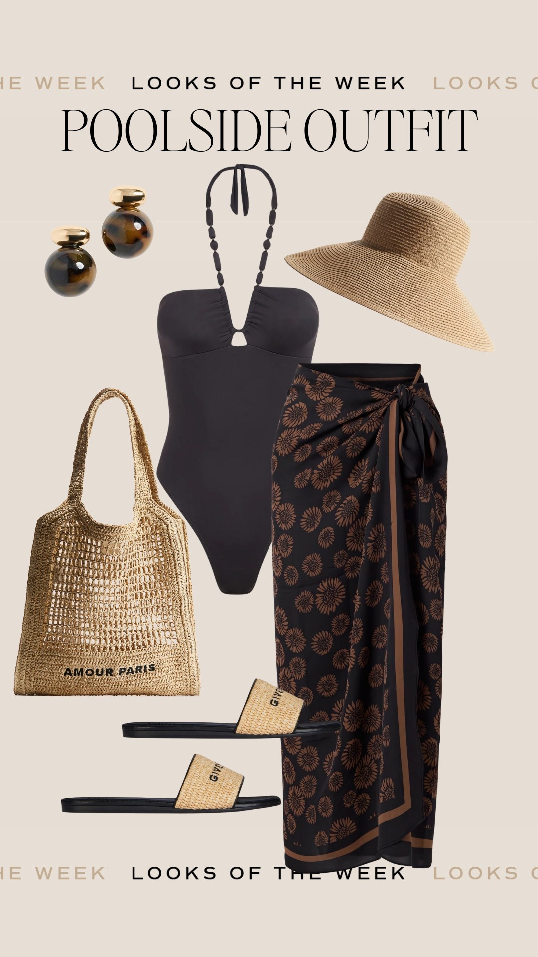 Beach vacation outfit 