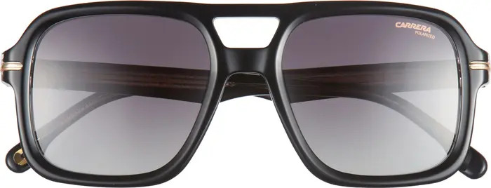 Carrera Eyewear 55mm Square Polarized Sunglasses | Nordstrom | Nordstrom