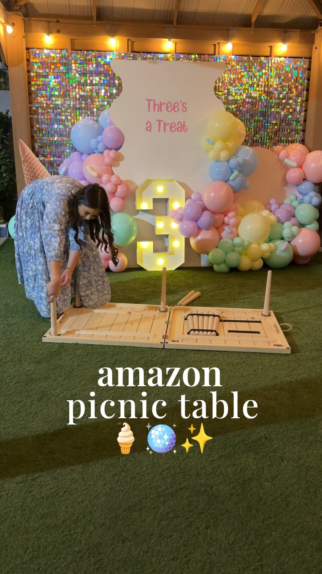 Amazon picnic table for your next party or gathering 

#LTKKids #LTKFamily #LTKParties