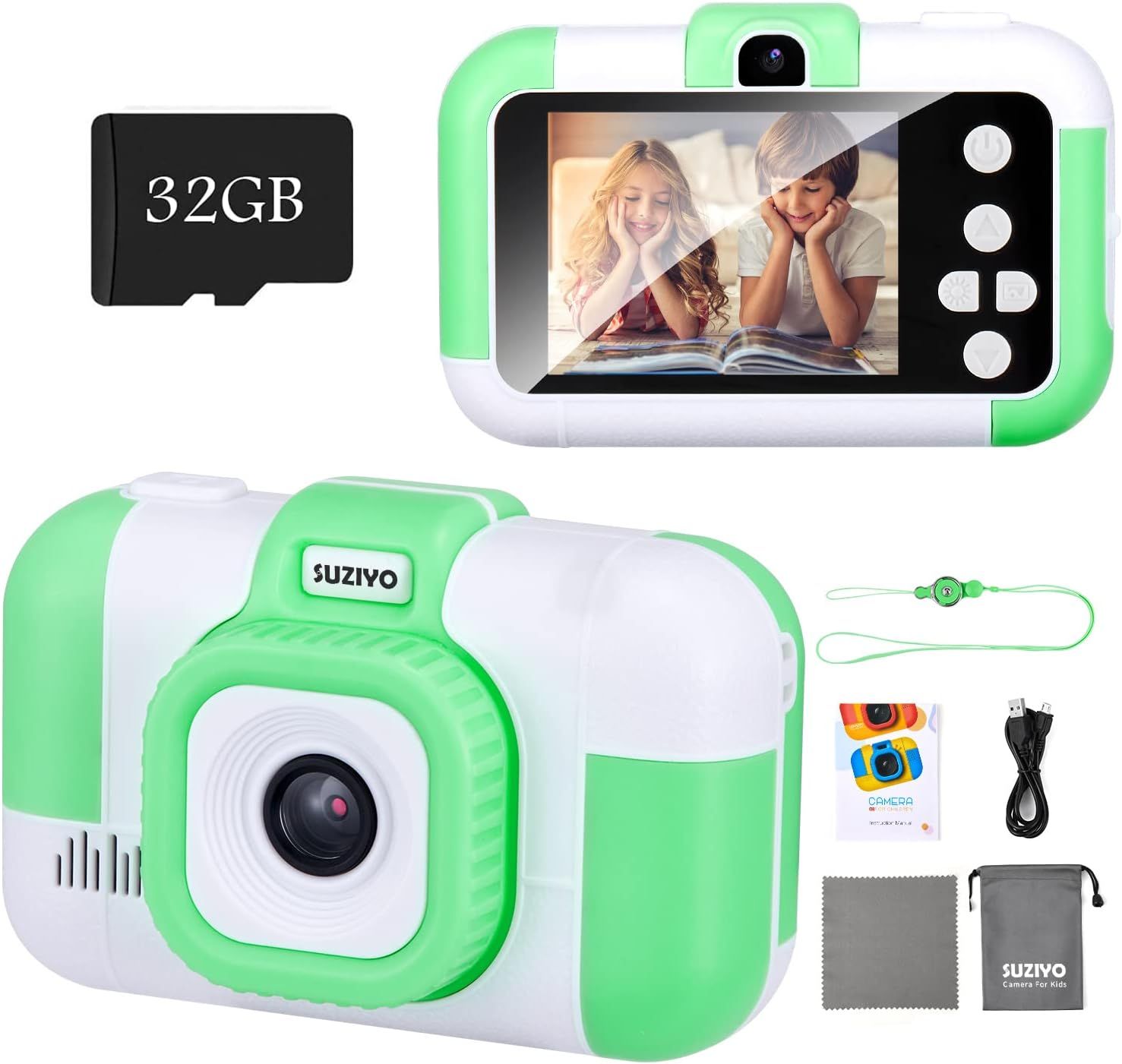 SUZIYO Kids Video Camera, Best Christmas Birthday Gifts Toys for Children, Toddlers Selfie Digita... | Amazon (US)
