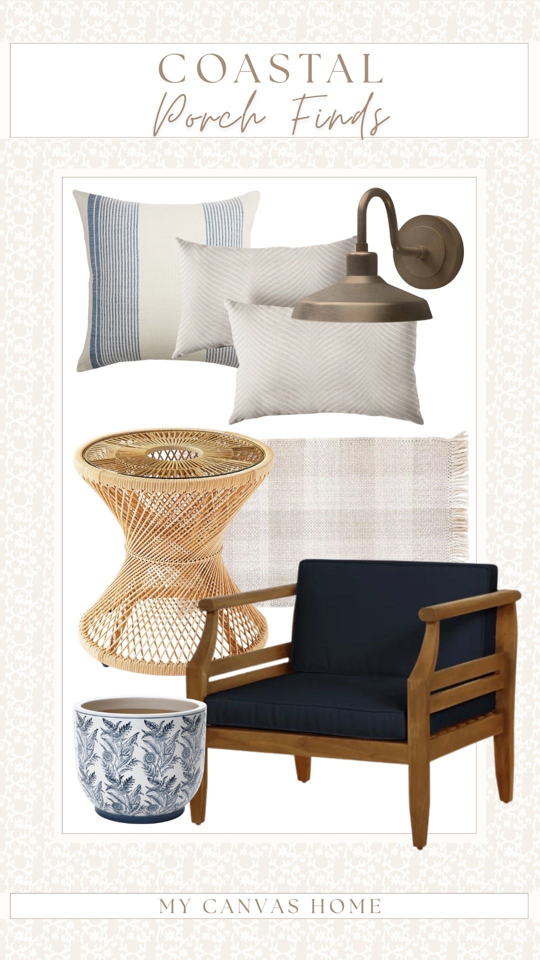 Spruce up your front porch with these pretty finds! 🤍 I love this mix of neutral colors and subtle patterns—classic and easy to style.

#LTKSeasonal #LTKSaleAlert #LTKHome