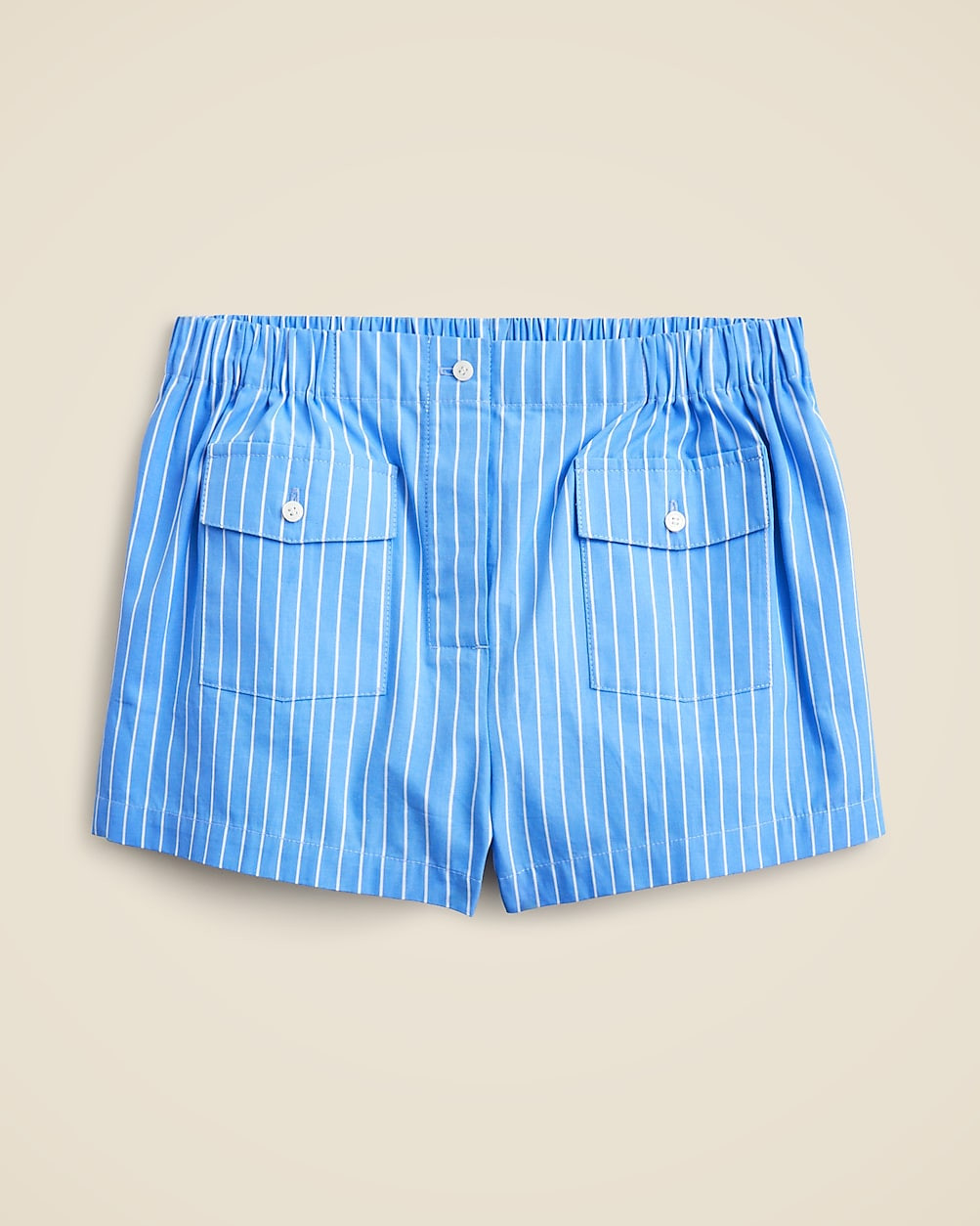 Mini boxer short in oxford stripe | J. Crew US