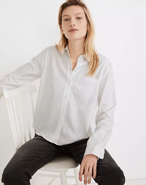 Shrunken Button-Up Shirt | Madewell