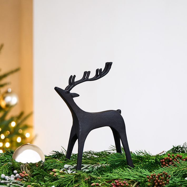 Rough Cast Reindeer - Dark Bronze | West Elm (US)