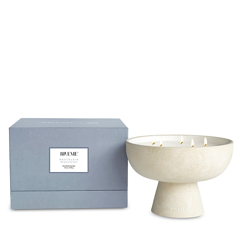 Blueme Nostalgia Bergamot & Musk Soy Blend Candle 45 oz. | Bloomingdale's (US)