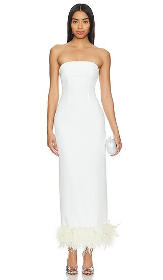 Frannie Dress in Ivory | Revolve Clothing (Global)