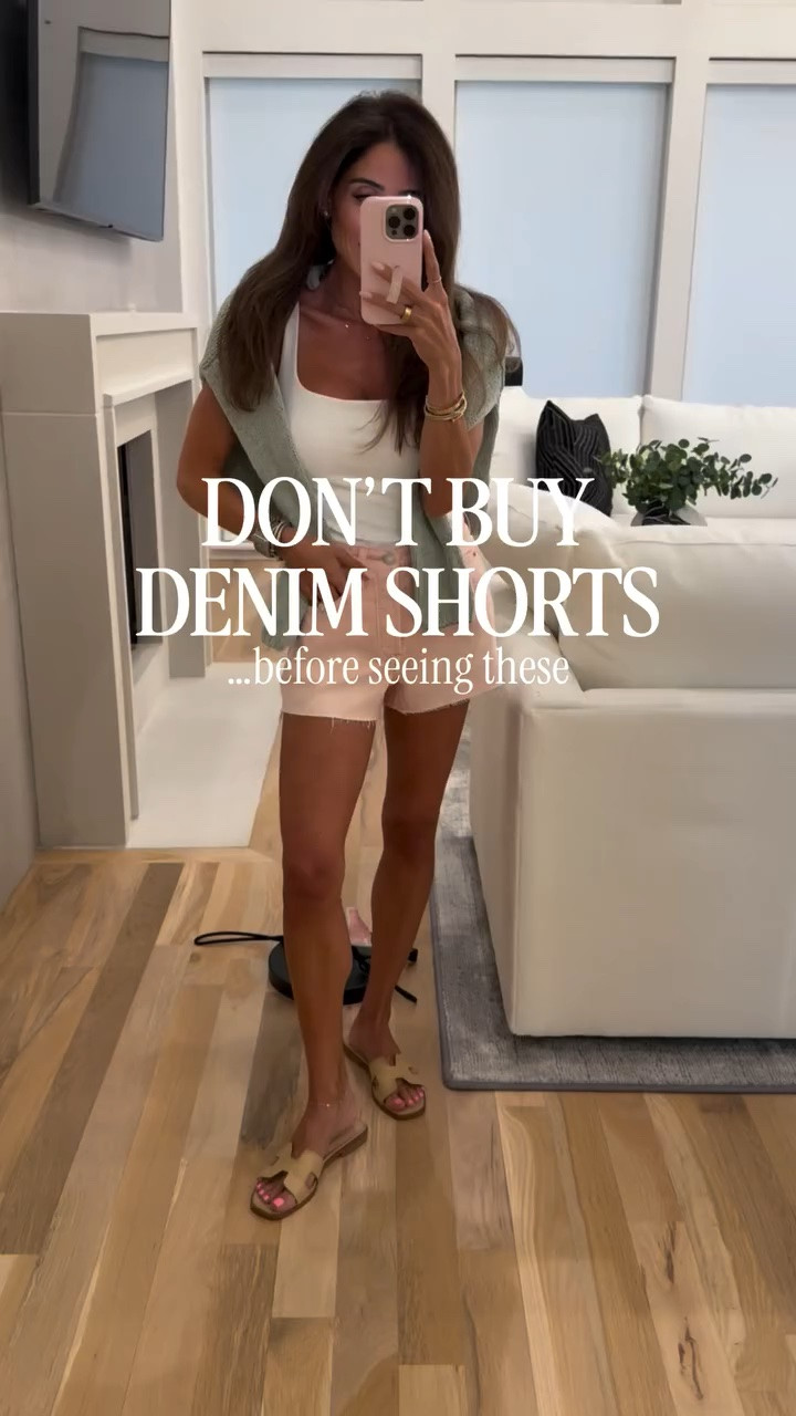 ! Don’t buy  another pair of denim shorts before trying these! Both styles on sale—40% OFF🙌🏼🙌🏼 & come in tons of washes size 23 for ref 

Denim shorts, summer outfits, casual chic, effortless style, everyday outfits, vacation style, beach outfits, comfy denim, high rise shorts, mom shorts, trending fashion, affordable fashion finds, sale alert, viral fashion finds, capsule wardrobe, petite fashion, weekend look, warm weather outfits, spring to summer style, cute casual outfits, must-have basics, staple pieces, on-trend denim, relaxed fit shorts

#denimshorts #salefinds #levisshorts #relaxedfitshorts

#LTKootd #LTKSaleAlert #LTKPetite