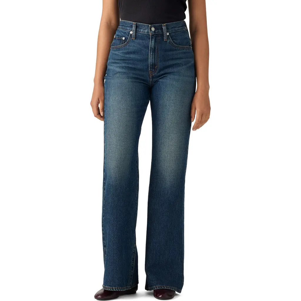 Levi's Cinch High Waist Flare Jeans in Healing Hour at Nordstrom Rack, Size 29 X 32 | Nordstrom Rack