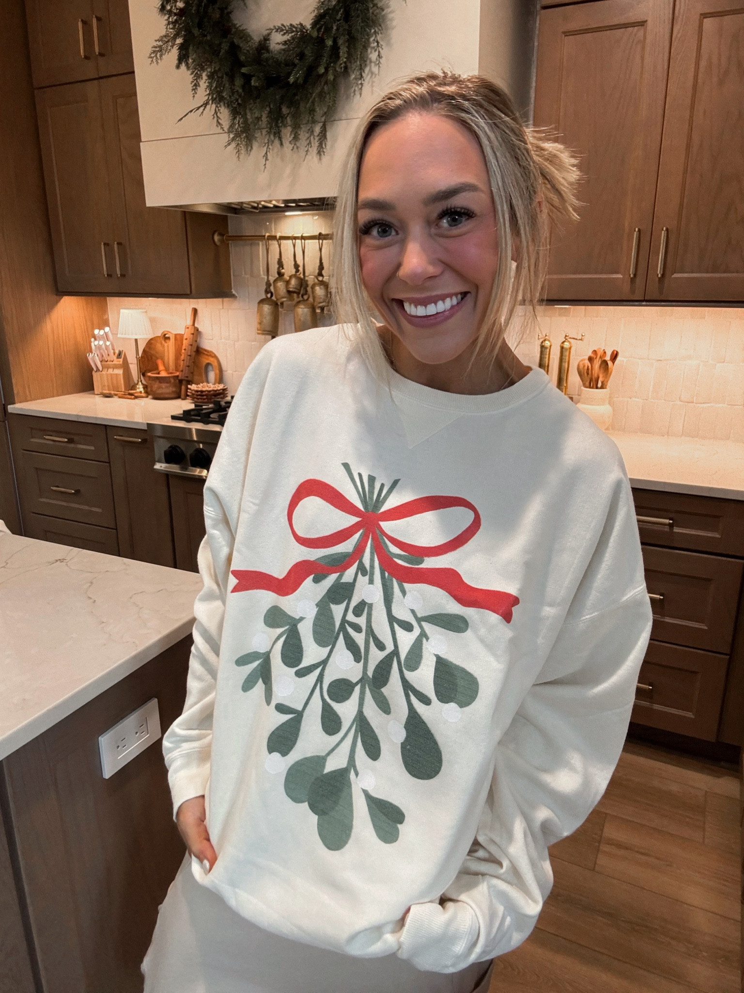 This is your sign to grab the cute seasonal crewneck you've been eyeing👀✨🎁 small business Saturday w/ one of my faves - Mountain Moverz! So many cute options! 👇🏼sale deets! In a XL in this one! 

When you buy two sweatshirts, you get a FREE tee with code - 3COZY!🤯 or code - HOLLEY25 for 25% off site wide! 

•on orders $100+, you will get a free FEELIN FESTIVE trucker hat!! 🎅🏼
•on orders $150+, FREE gold earrings! ✨
•on orders $200+, FREE earrings + a FREE unreleased sweatshirt! 🎀

cyber week / cyber week deals / cyber monday deal / cyber monday sale / black friday / black friday sale / black friday deals / sale / sale alert / sale finds / mountain moverz / christmas sweaters / christmas sweater party / sale / sale alert / Holley Gabrielle 

#LTKCyberWeek #LTKSaleAlert #LTKHoliday