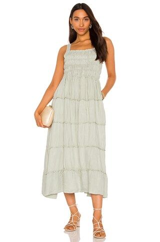 Sancia The Akima Dress in Celadon from Revolve.com | Revolve Clothing (Global)