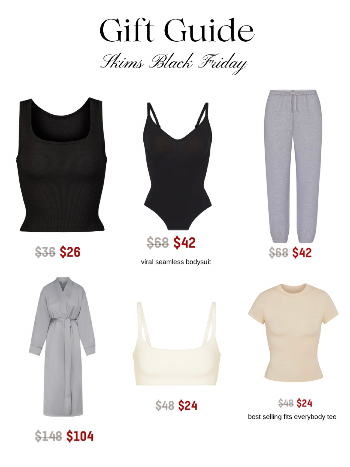 The skims Black Friday sale is too good to miss out on! 

#LTKSeasonal #LTKGiftGuide #LTKCyberWeek