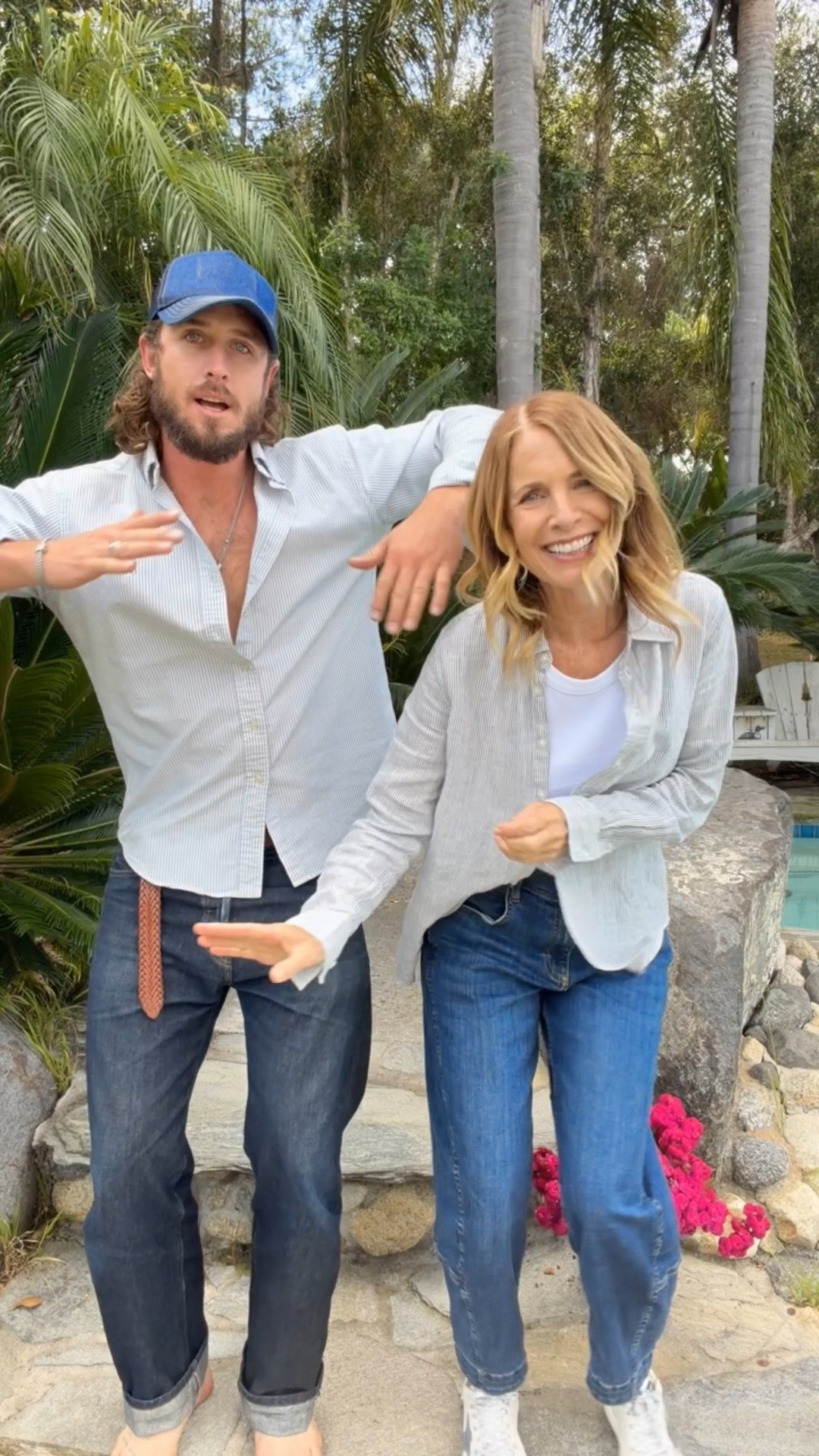 Tristan and I are getting you pumped up for the weekend 💃🕺  

Because… we are not slowing down anytime soon 😉  

Tell me… what are your weekend plans?  
Dinner out? Grandkids? A little dancing in your kitchen?  

Whatever it is… go enjoy it. This is our time ✨  

And if you needed a sign to turn on the music and MOVE… this is it 💥  

Drop your plans below… I want to hear! ⬇️

#LTKOver40 #LTKdayinmylife #LTKootd