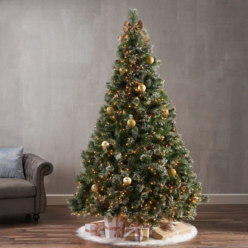 90'' Lighted Artificial Christmas Tree | Wayfair North America