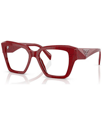 Women's Square Eyeglasses, PR 09ZV | Macy's