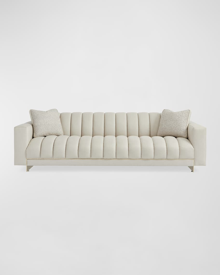 Caracole The Wall Balanced Sofa, 105" | Neiman Marcus