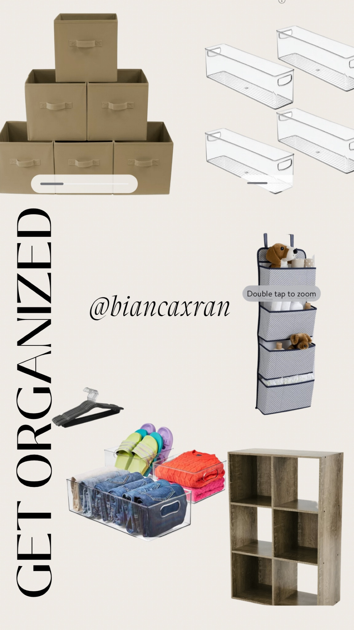 Get organized at home with @walmart under $50! Hangers, storage containers, closet organizers and more! 

#LTKunder50 #LTKhome #LTKFind
