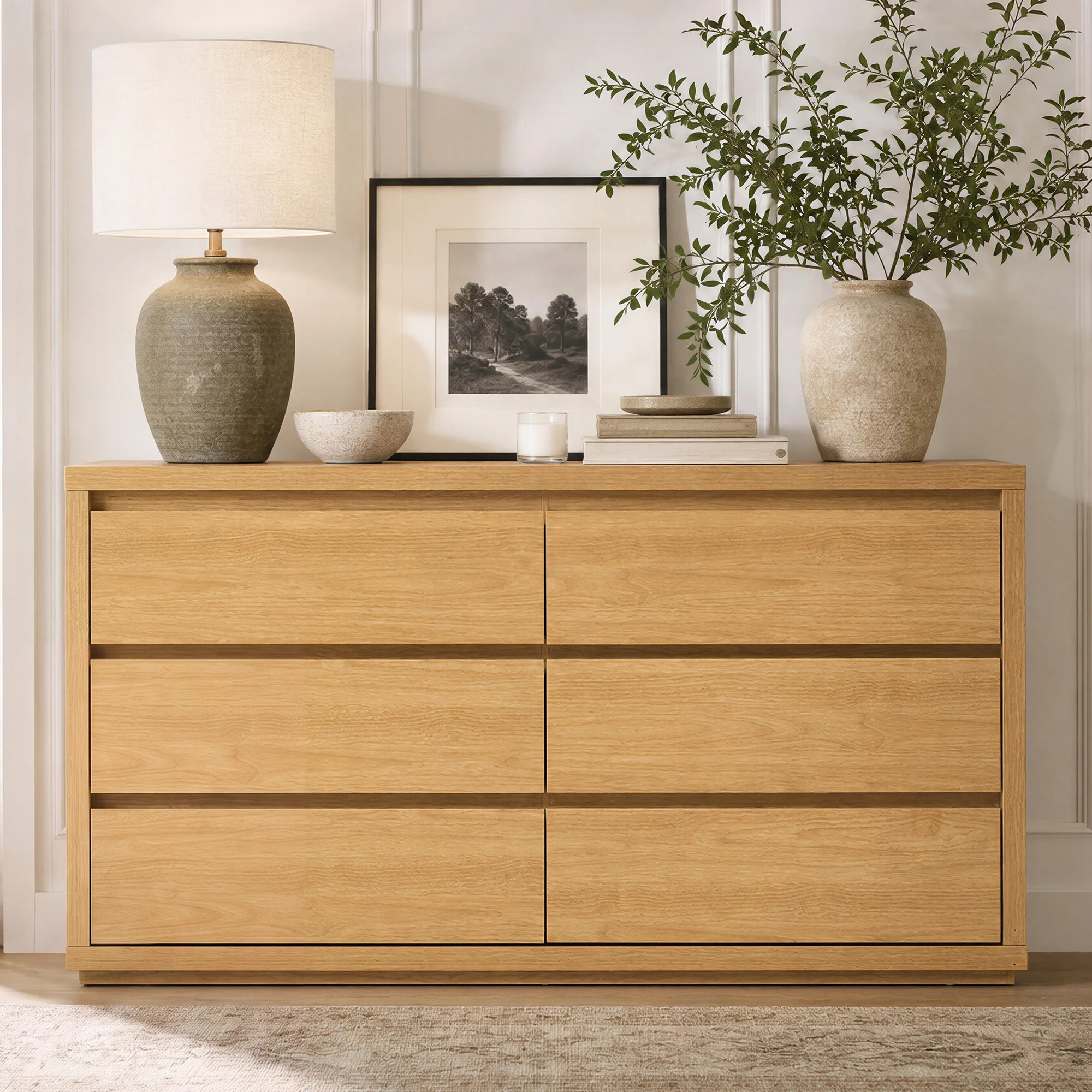 Ebern Designs Fere 6 drawers dresser & Reviews | Wayfair | Wayfair North America