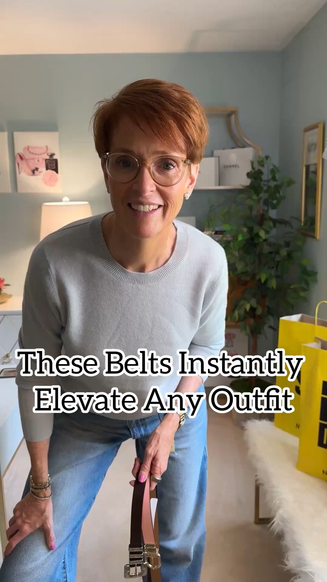 Statement Belts, Easy Outfit Upgrade 

These two belts are the easiest way to elevate your everyday outfits. In this video, I’m sharing two newly delivered accessories from the Nordstrom Anniversary Sale: a narrow chocolate brown suede belt with silver hardware and a pink and beige reversible belt. I styled both with a light blue crewneck cashmere sweater and my favorite light wash baggy dad jeans. These versatile belts add polish and definition to simple fall outfits and are perfect for women over 40 who appreciate timeless details. This is video 5 of 12 in my NSale try-on series.

The Nordstrom Sale is open to the public and pieces like these often sell out—don’t wait.

Nordstrom belts try-on, fall outfit with belt, suede belt NSale, reversible belt style, casual belt outfit, over 40 fashion
 #nsale2025 #nordstromtryon #over40style #shorts #viralshorts


Statement Belts, Easy Outfit Upgrade #shorts, Nordstrom suede belt try-on, reversible belt fall outfit, belt outfit over 40, a tall drink of style, NSale 2025 accessories try-on

#LTKStyleTip #LTKOver40 #LTKSaleAlert