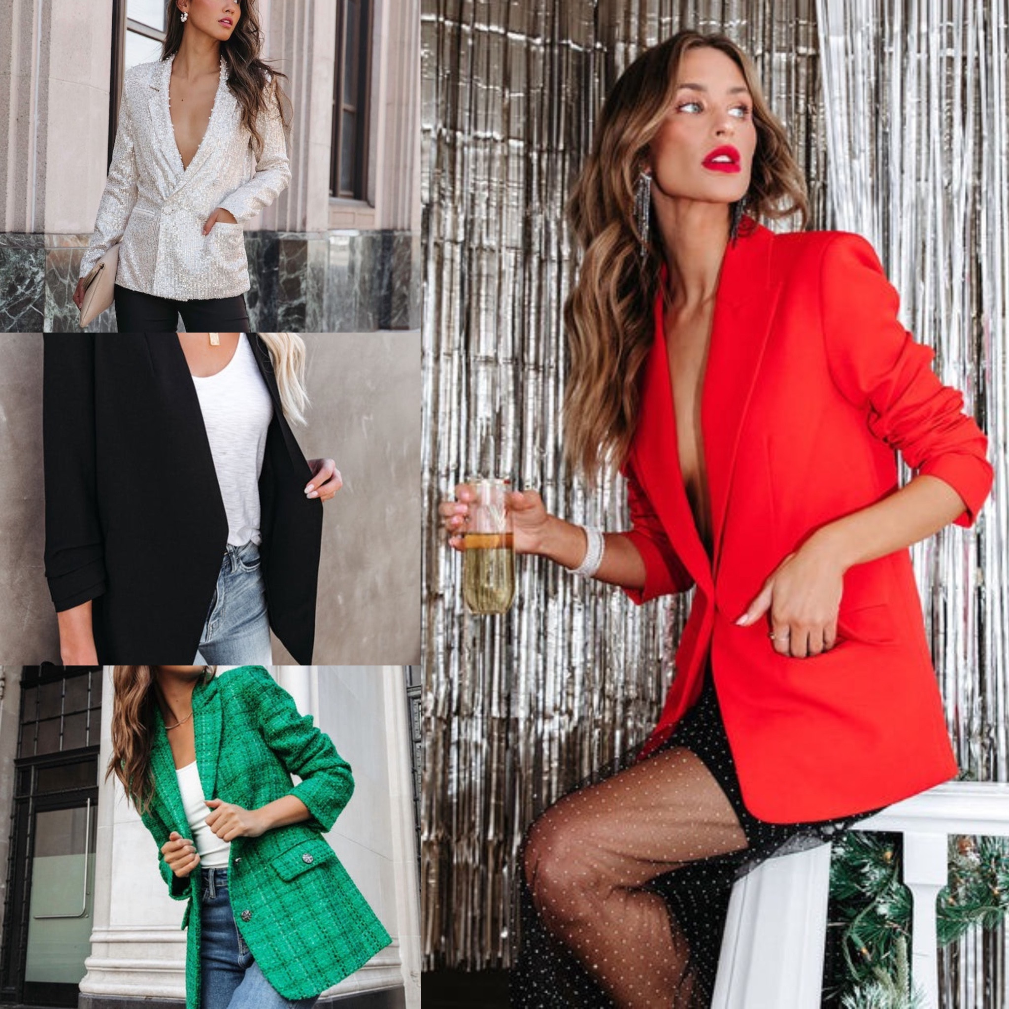 Gorgeous Holiday Blazers from Vici Dolls!

Blazers, holiday party, Christmas look, dressed up, business attire, sparkle, glitz, glam.

#Vici #ViciDolls #Blazers #Christmas #Tweed #Red #Sequin #Sparkle

#LTKSeasonal #LTKHoliday #LTKstyletip