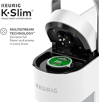Keurig K- Slim Single Serve K-Cup Pod Coffee Maker, Multistream Technology, White | Amazon (US)