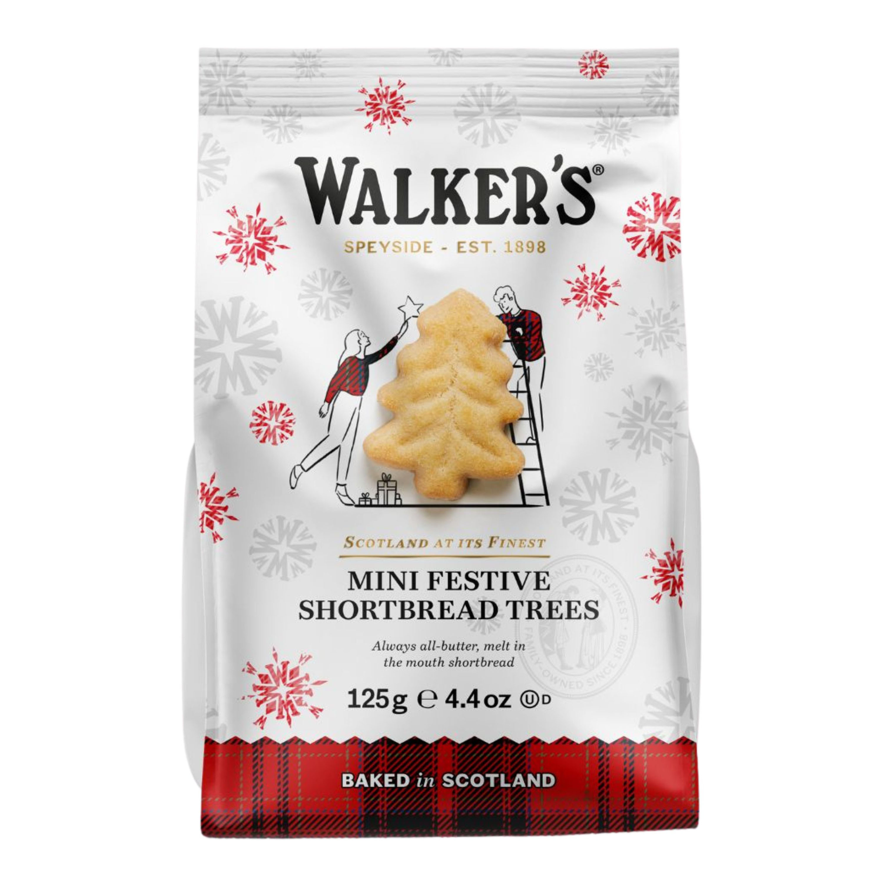 Walker's Mini Festive Shortbread Trees Bag | World Market