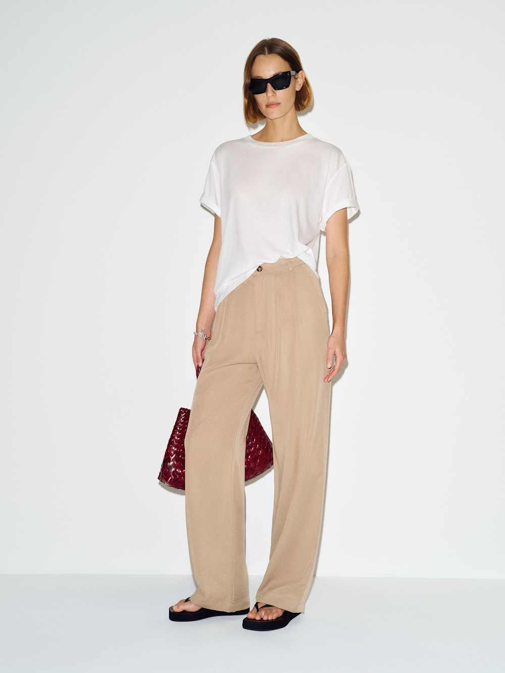 Liam Oversized Tee | Reformation (Global)