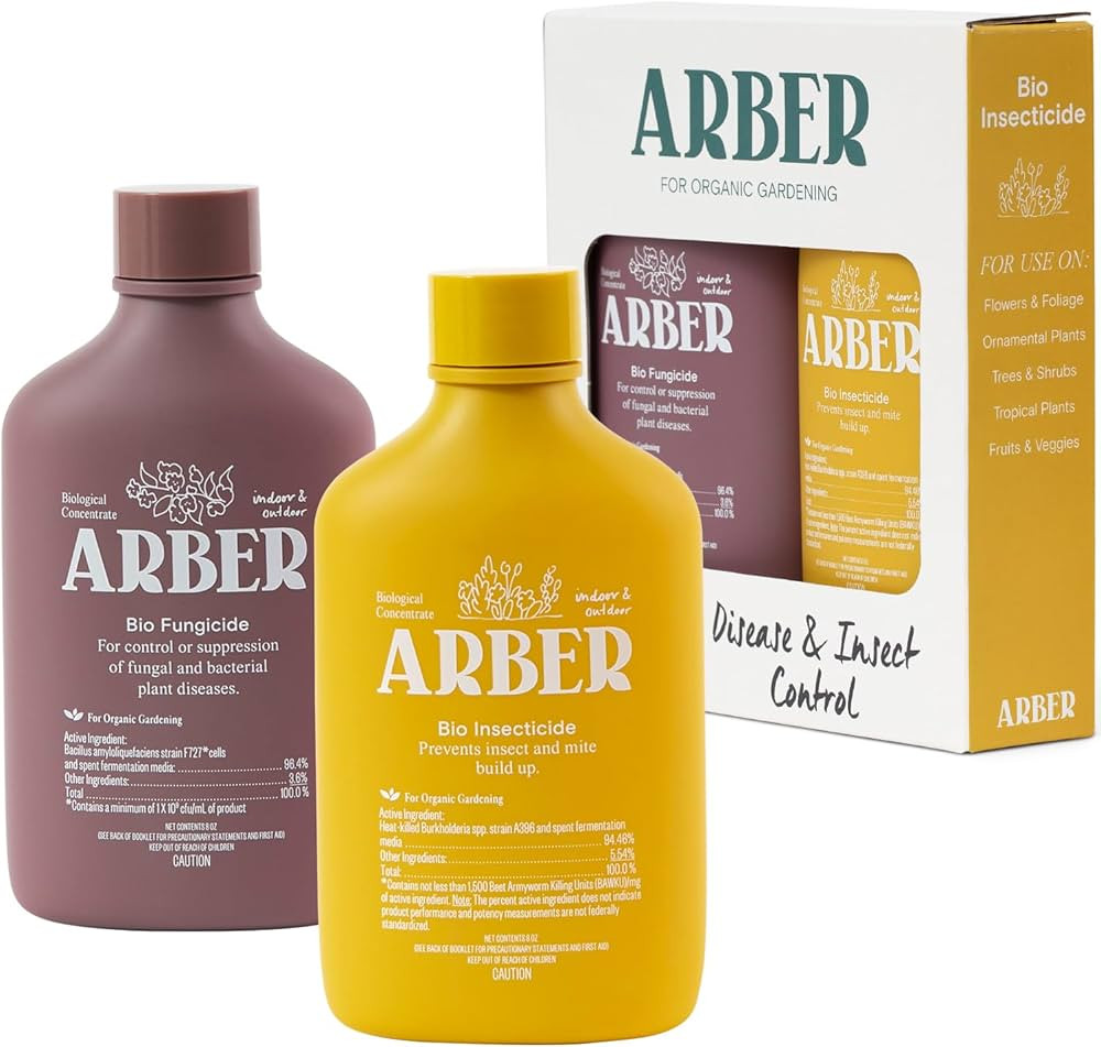 Arber Organic Insecticide & Fungicide for Plants - Indoor/Outdoor, 16oz | Amazon (US)