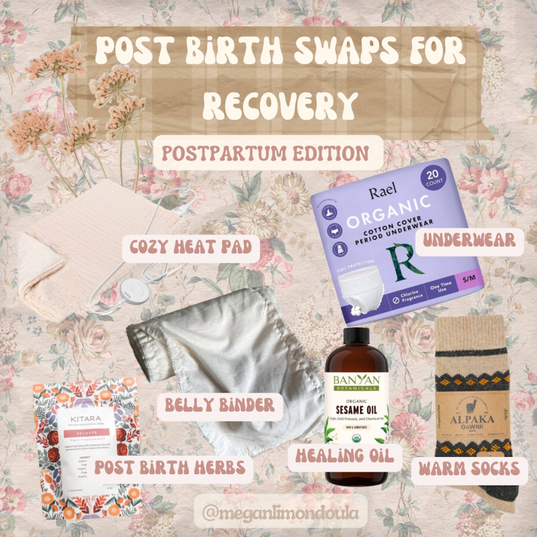 Post Birth Swaps for Recovery 🤱🏽🤰🏼