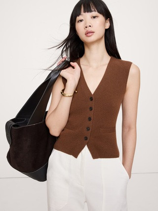 Cashmere Vest | Banana Republic (US)
