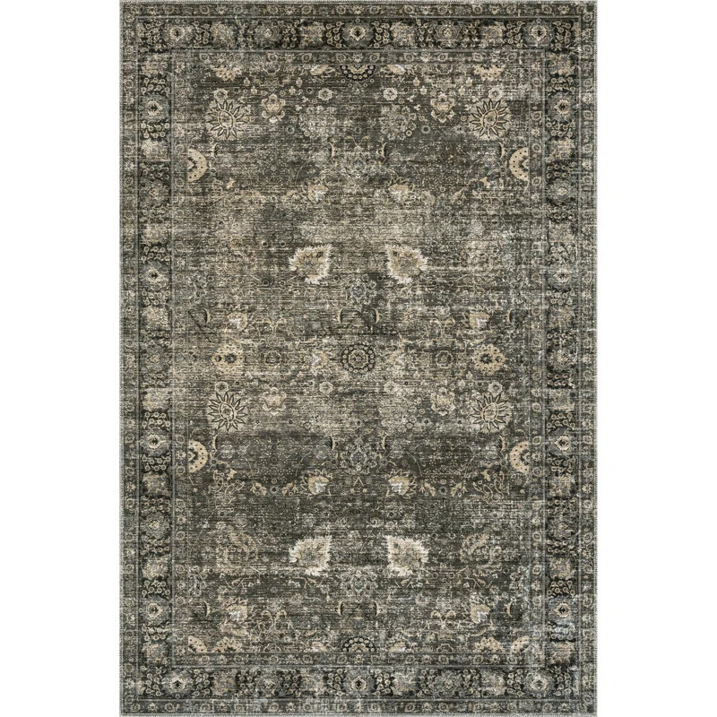 Lauren Liess x Rugs USA Bayberry Vintage Machine Washable Area Rug | Wayfair North America