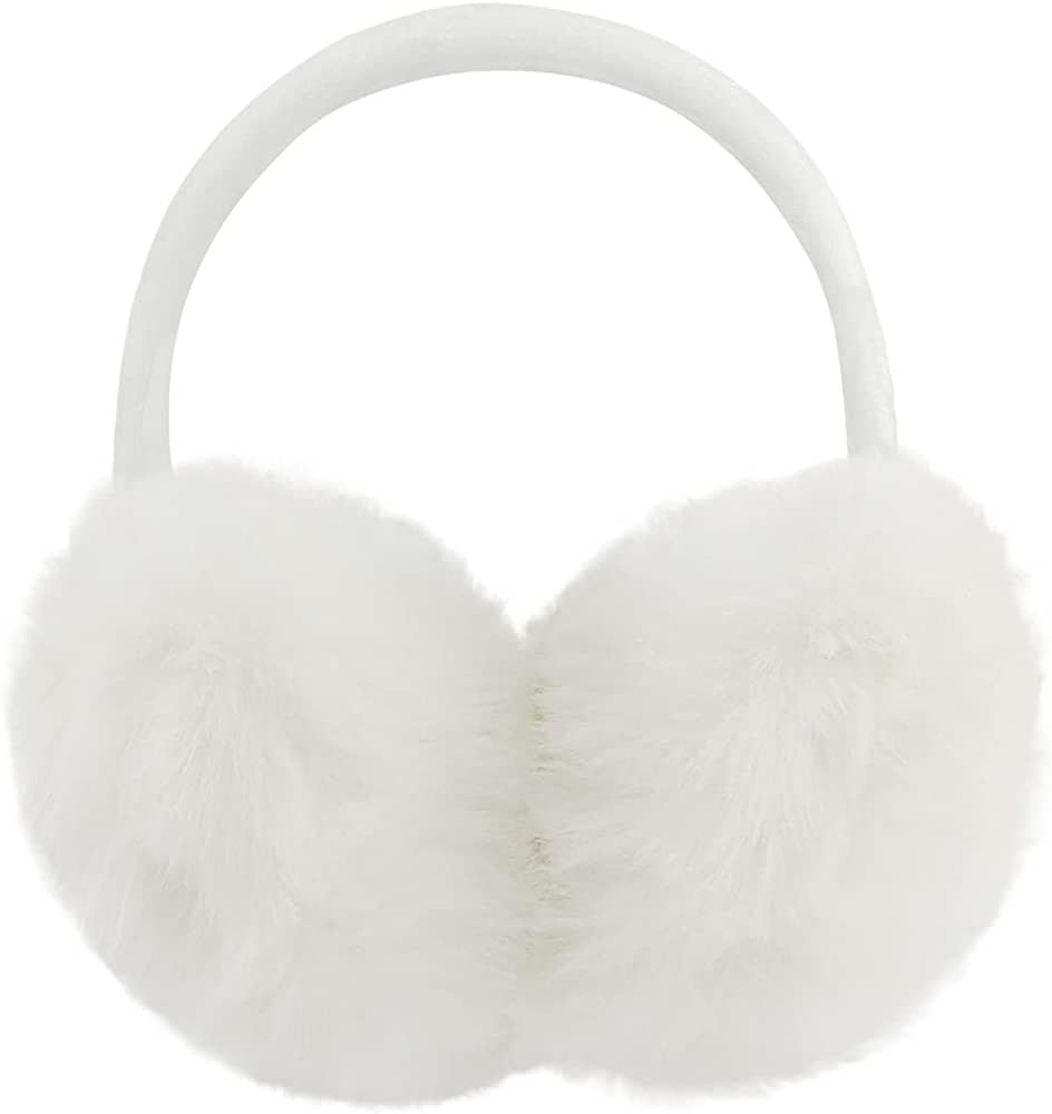 Women Winter Earmuffs Girl Ski Adjustable Ear Covers for Cute Bow Ear Warmer Outdoor Earmuff Flee... | Amazon (US)