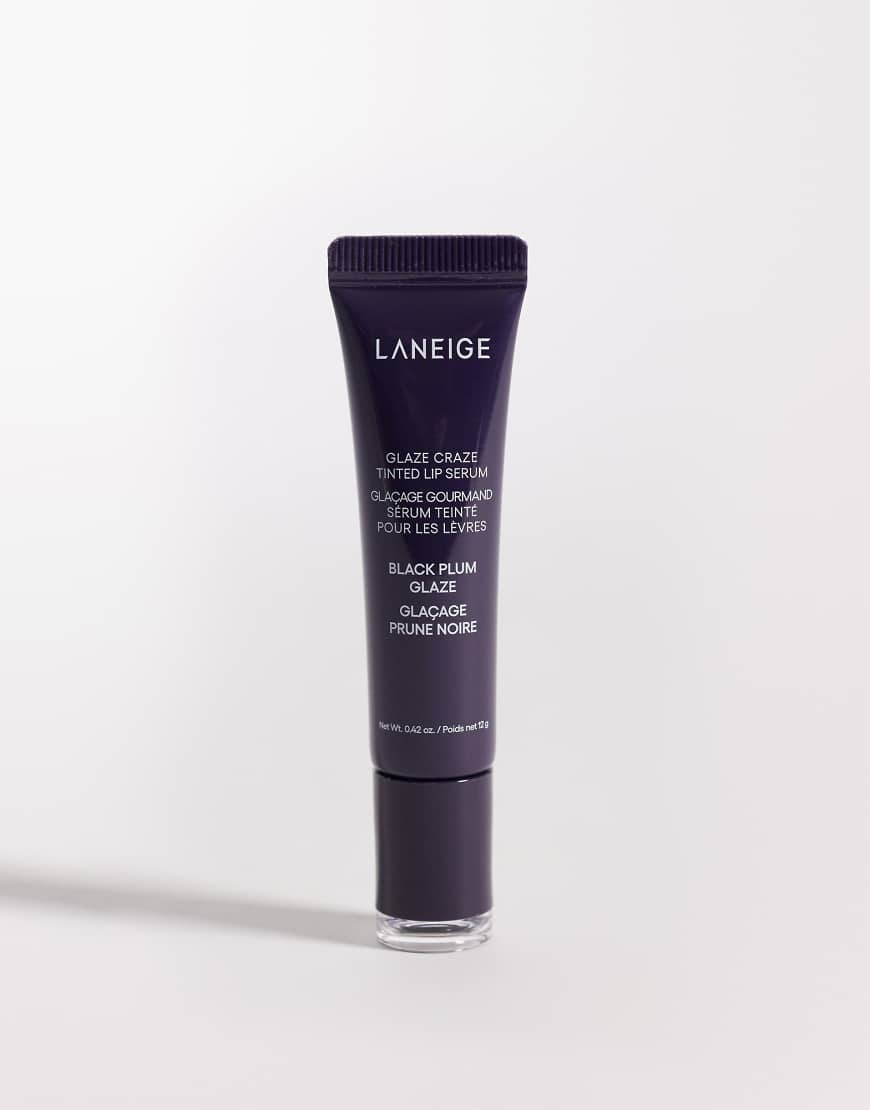 LANEIGE Glaze Craze Tinted Lip Serum- Black Plum Glaze-No colour | ASOS (Global)