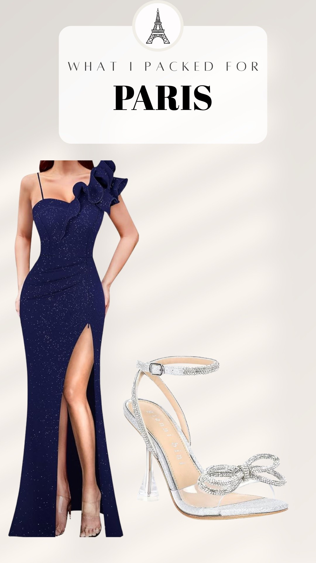 paris - formal gown - navy gown - gala 

#LTKParties #LTKMidsize #LTKStyleTip
